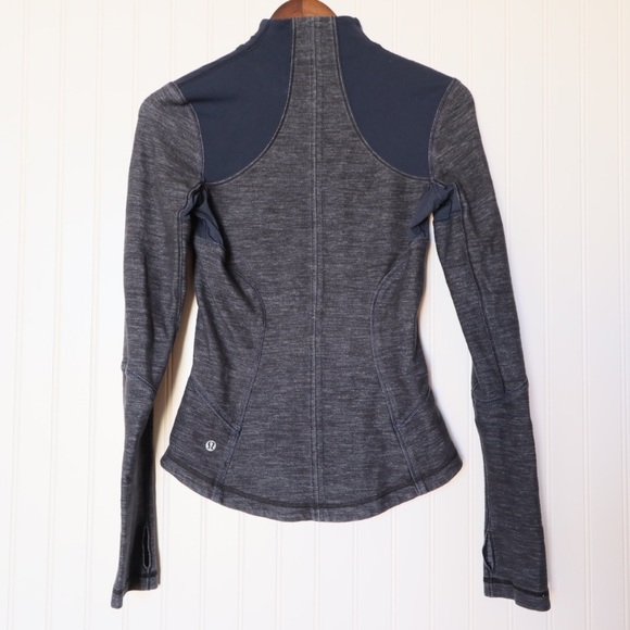 LULULEMON FORME DEFINE SLUB DENIM INKWELL JACKET - Picture 7 of 11